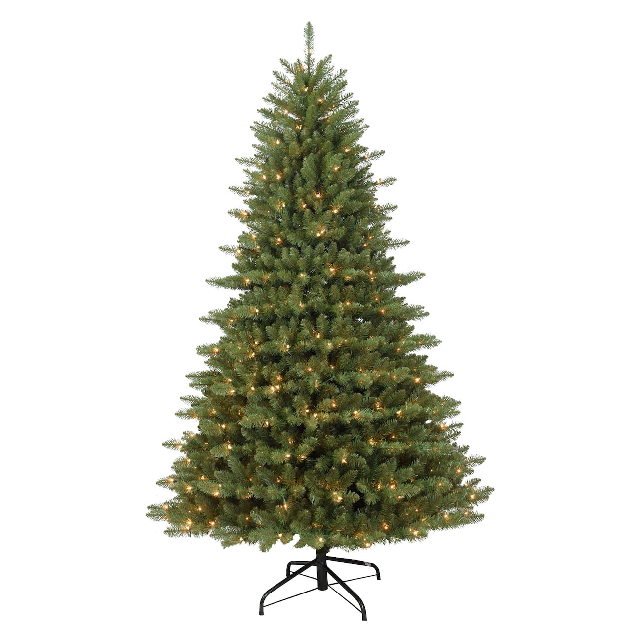 7.5ft. Pre-Lit Cascade Pine Artificial Christmas Tree